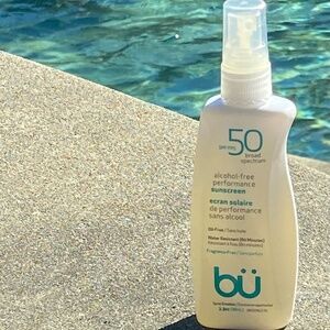 NEW - BÜ SPF 50 Fragrance Free Sunscreen Spray